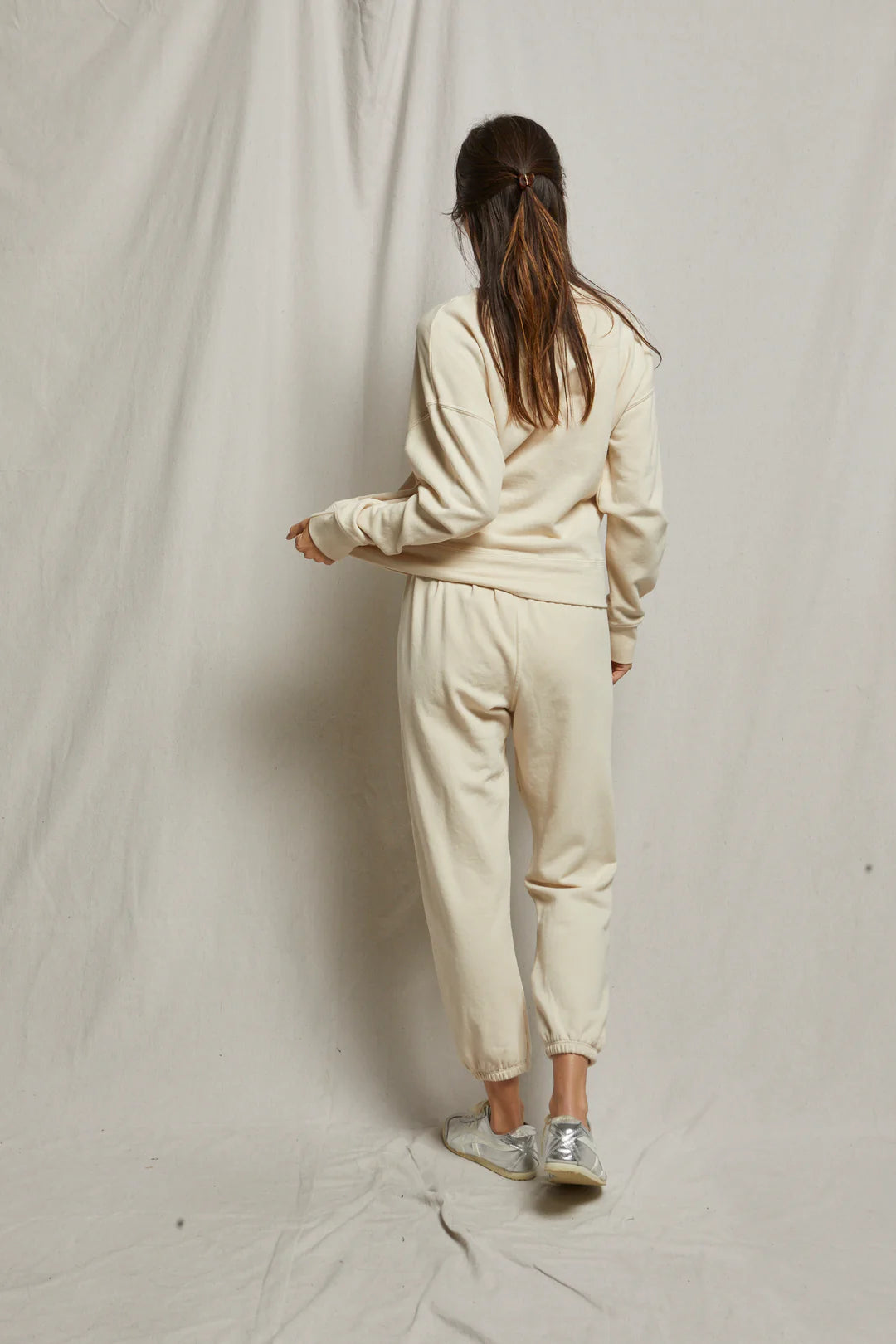 JOHNNY FRENCH TERRY EASY SWEATPANT sugar