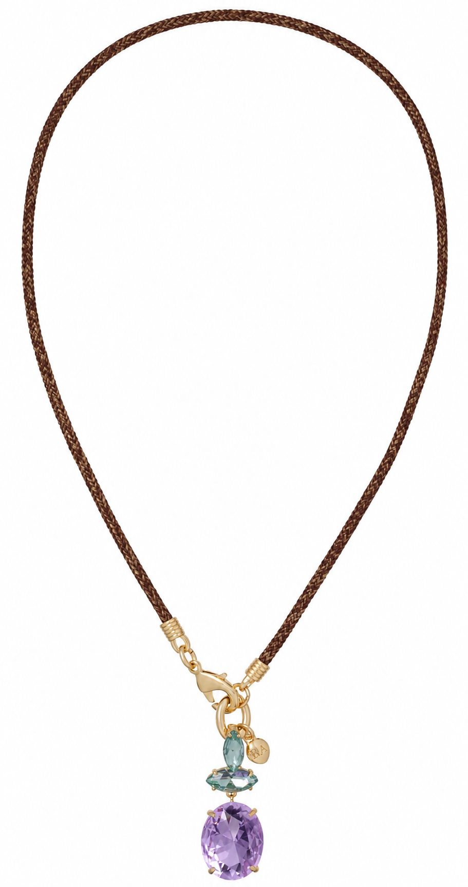 CRYSTAL GRANITA PETIT CORD NECKLACE