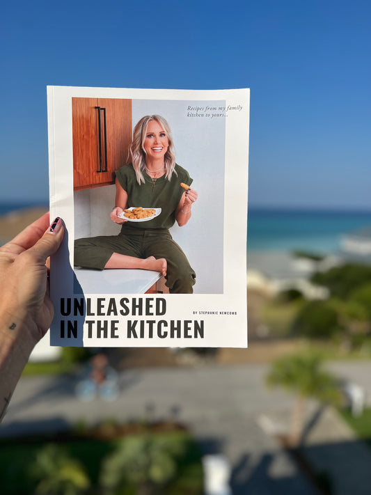Unleashed in the Kitchen Cookbook Hard Copy