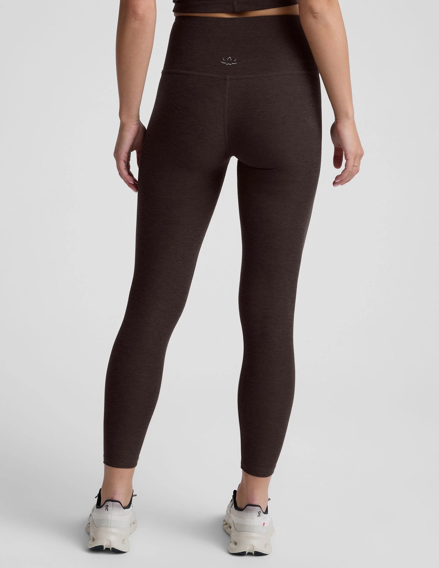 SPACEDYE CAUGHT IN THE MIDI LEGGING dark chocolate