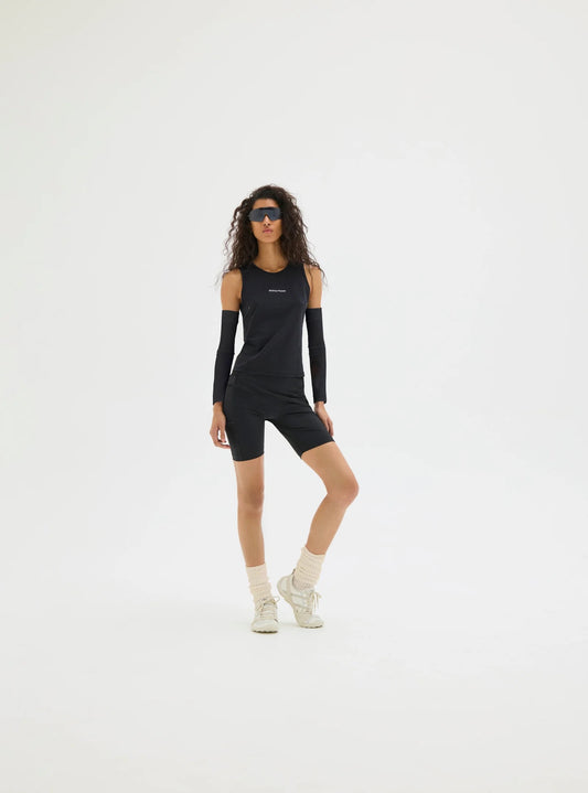 FITTED BASELAYER VEST black