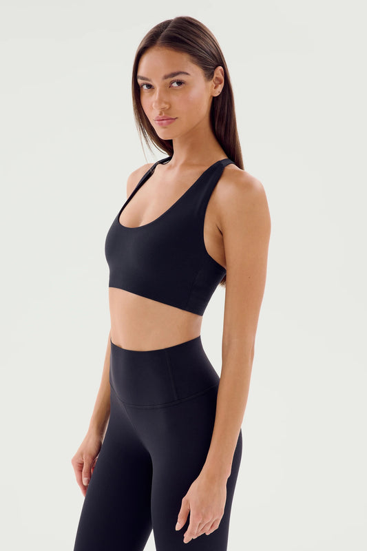 SARA AIRWEIGHT SPORTS BRA black