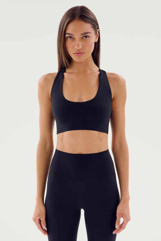 SARA AIRWEIGHT SPORTS BRA black