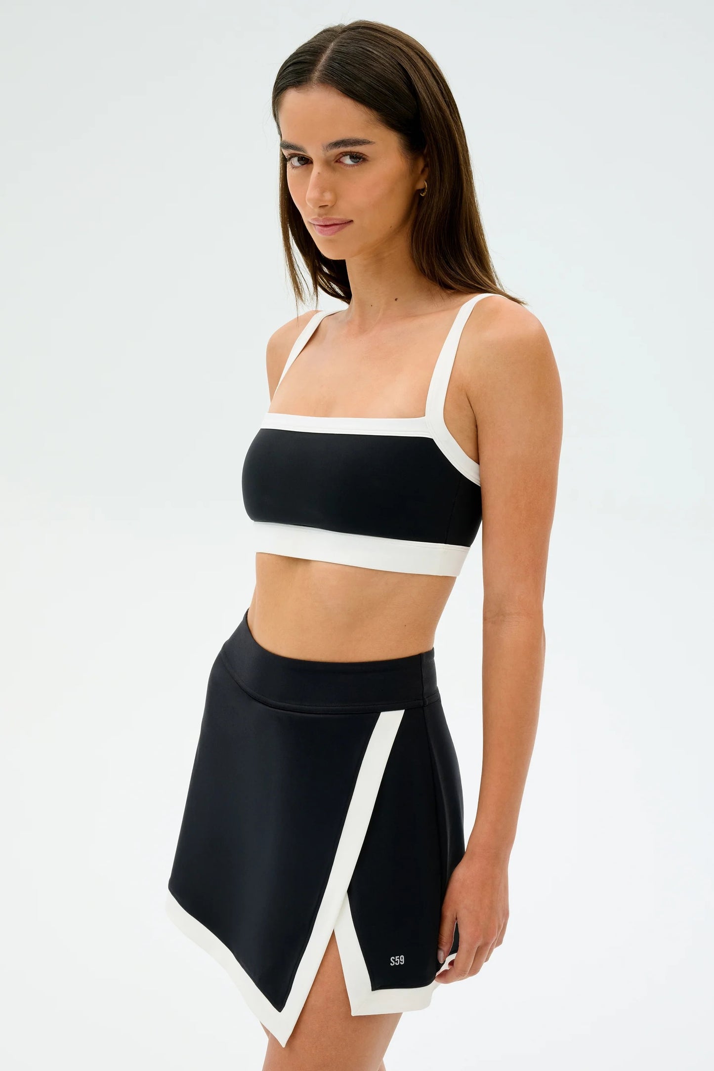 MONAH RIGOR BRA black and white