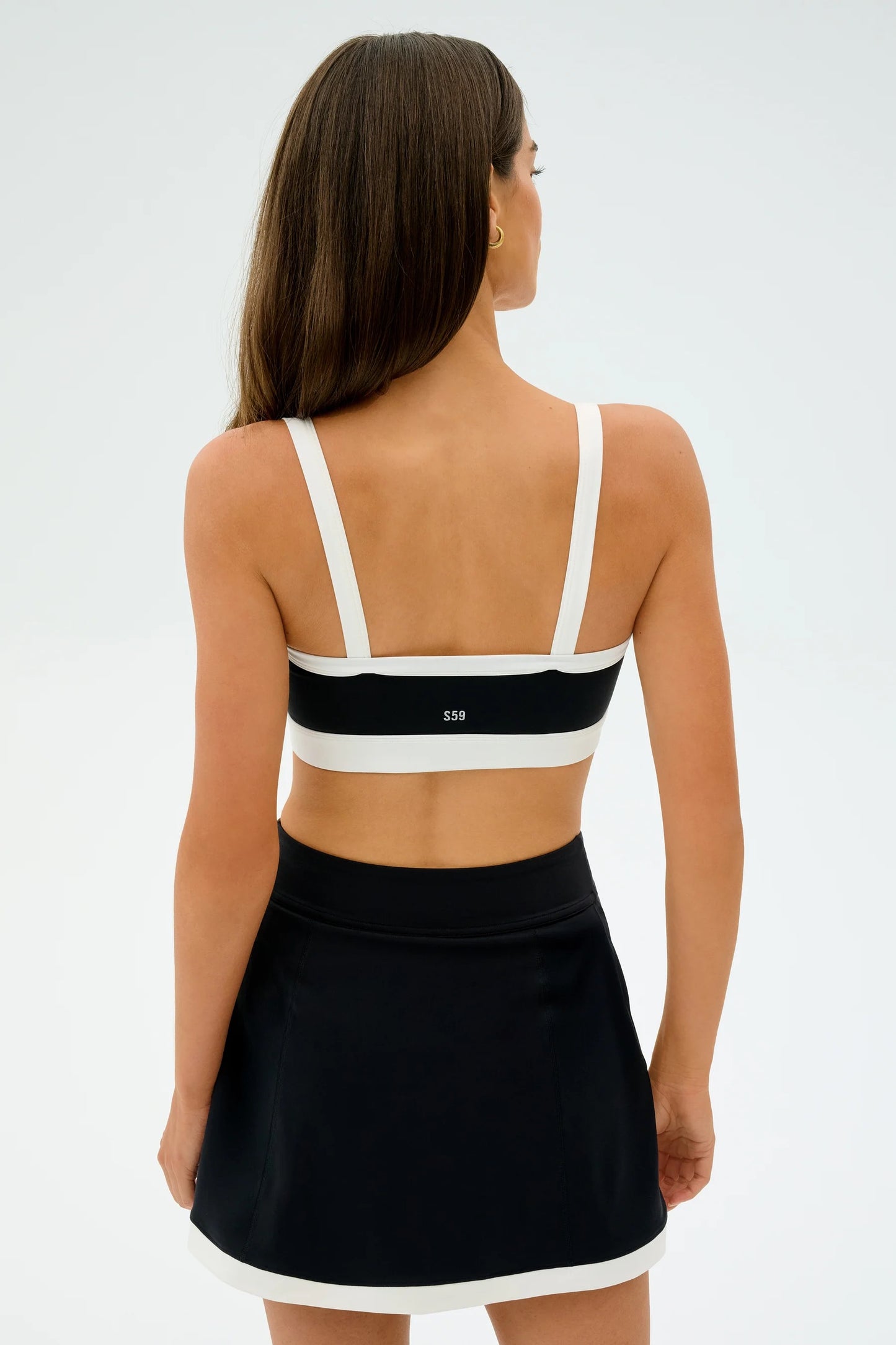 MONAH RIGOR BRA black and white