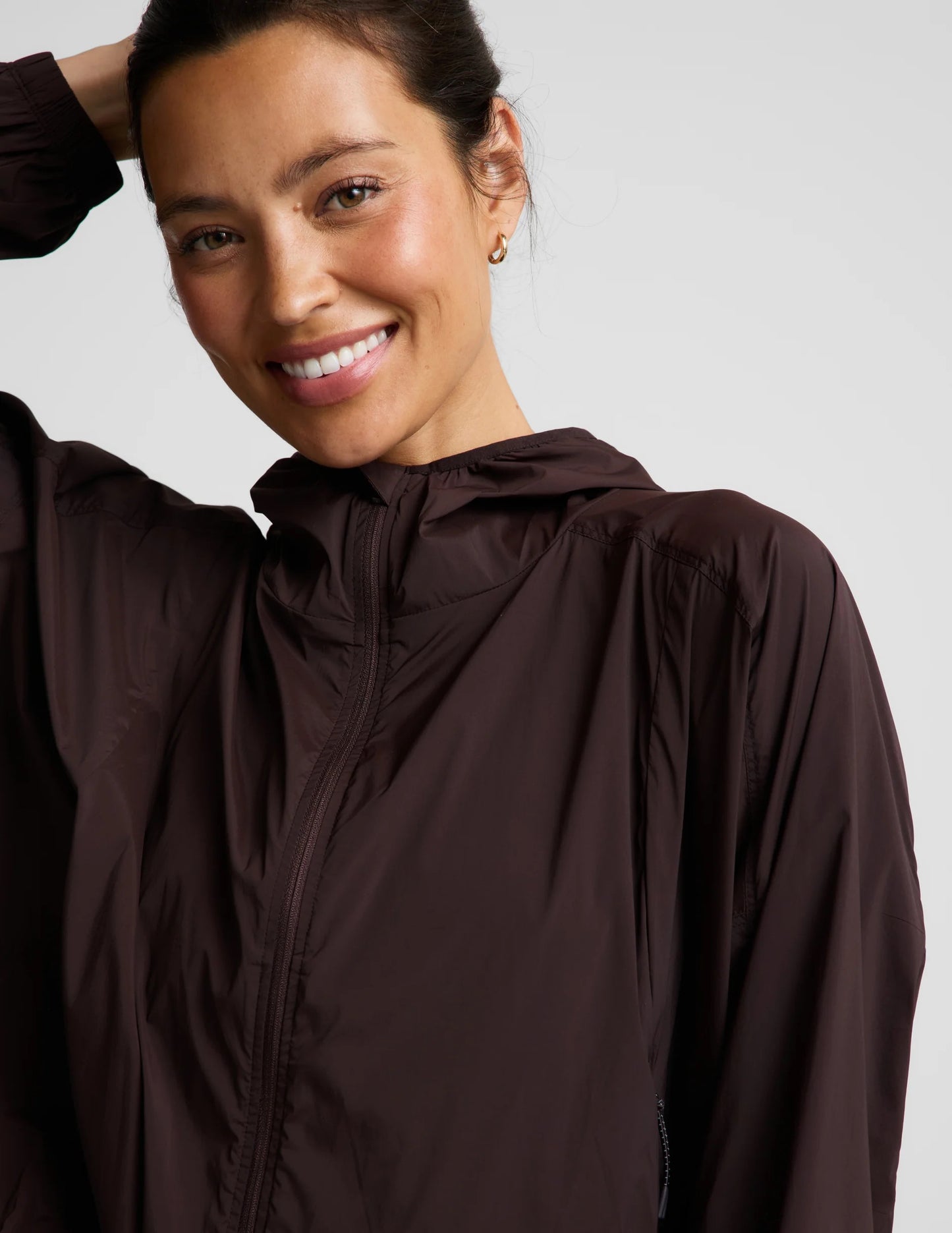PLACES TO GO UV PROTECTION JACKET cocoa