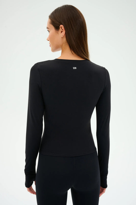 AIRWEIGHT LITE LONGSLEEVE WAIST LENGTH black