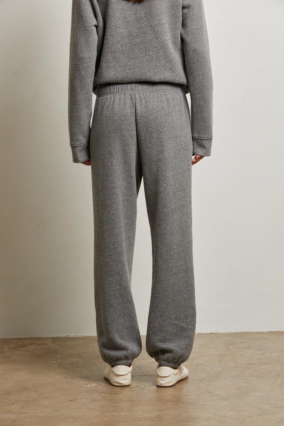 MICHELLE FLEECE JOGGER dark heather grey