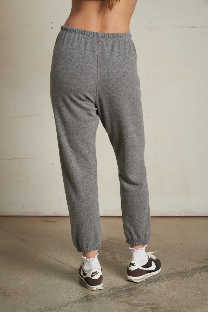 JOHNNY FRENCH TERRY EASY SWEATPANT dark heather grey