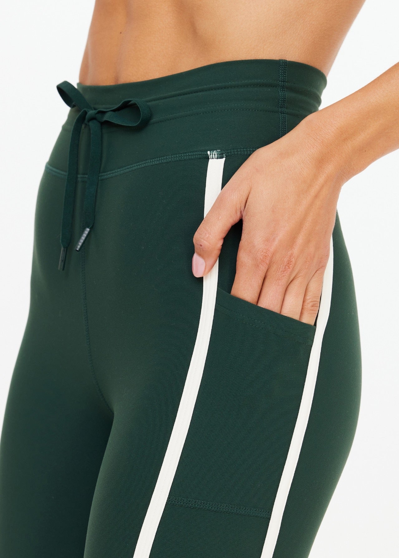 SANTA FE 25 IN MIDI PANT jungle green