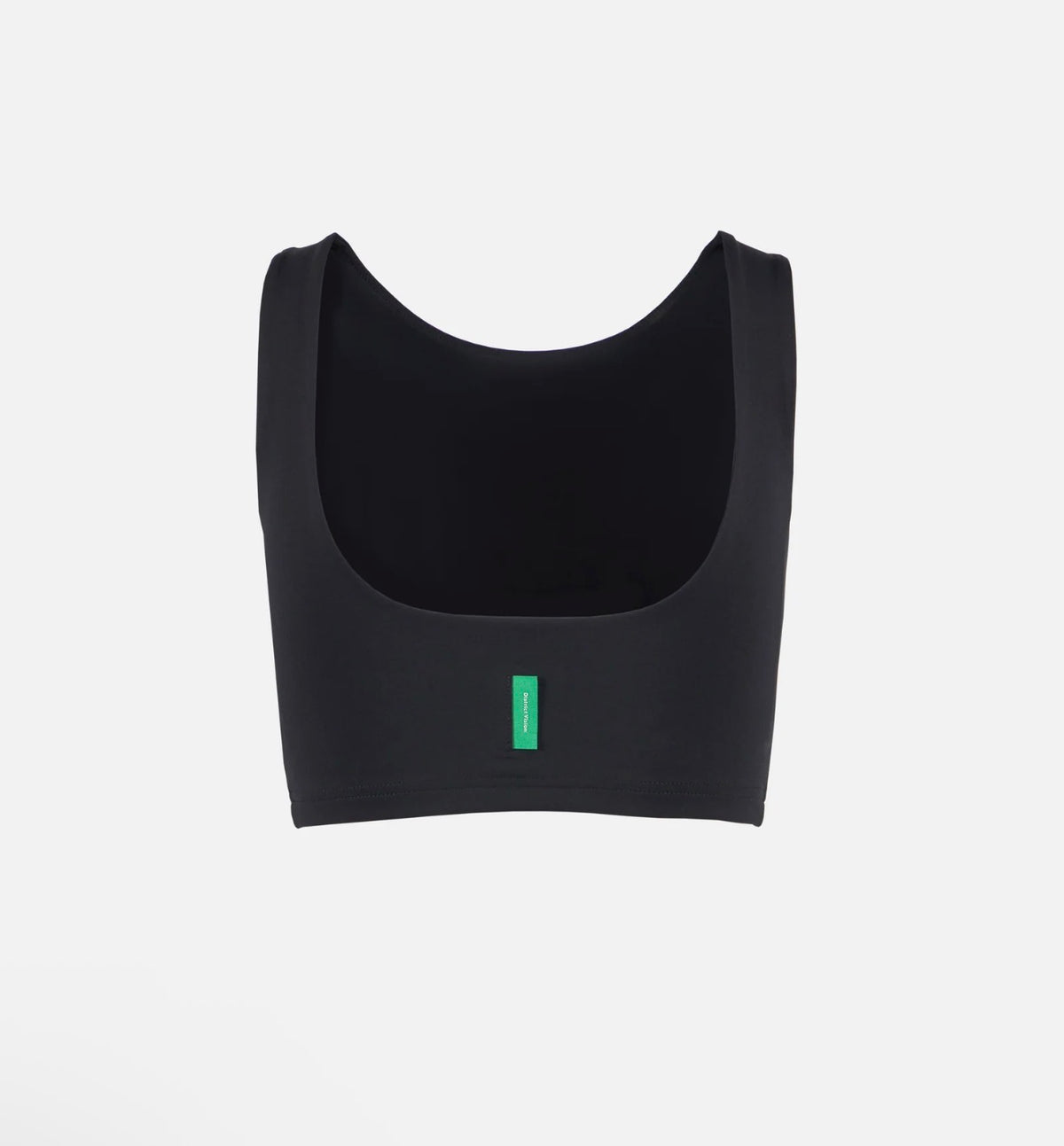 HIGH NECK INTERLOCK BRA black
