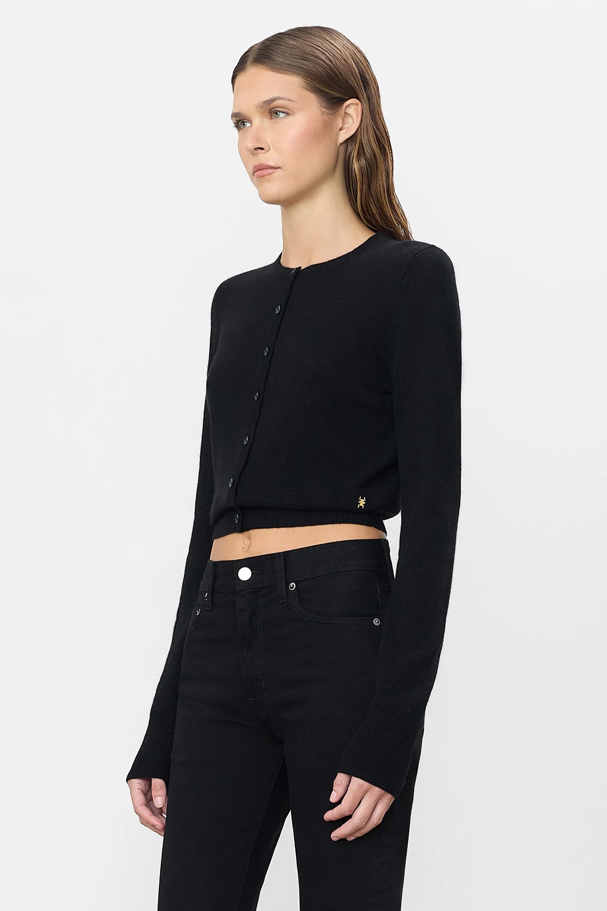 REESE CASHMERE SWEATER black