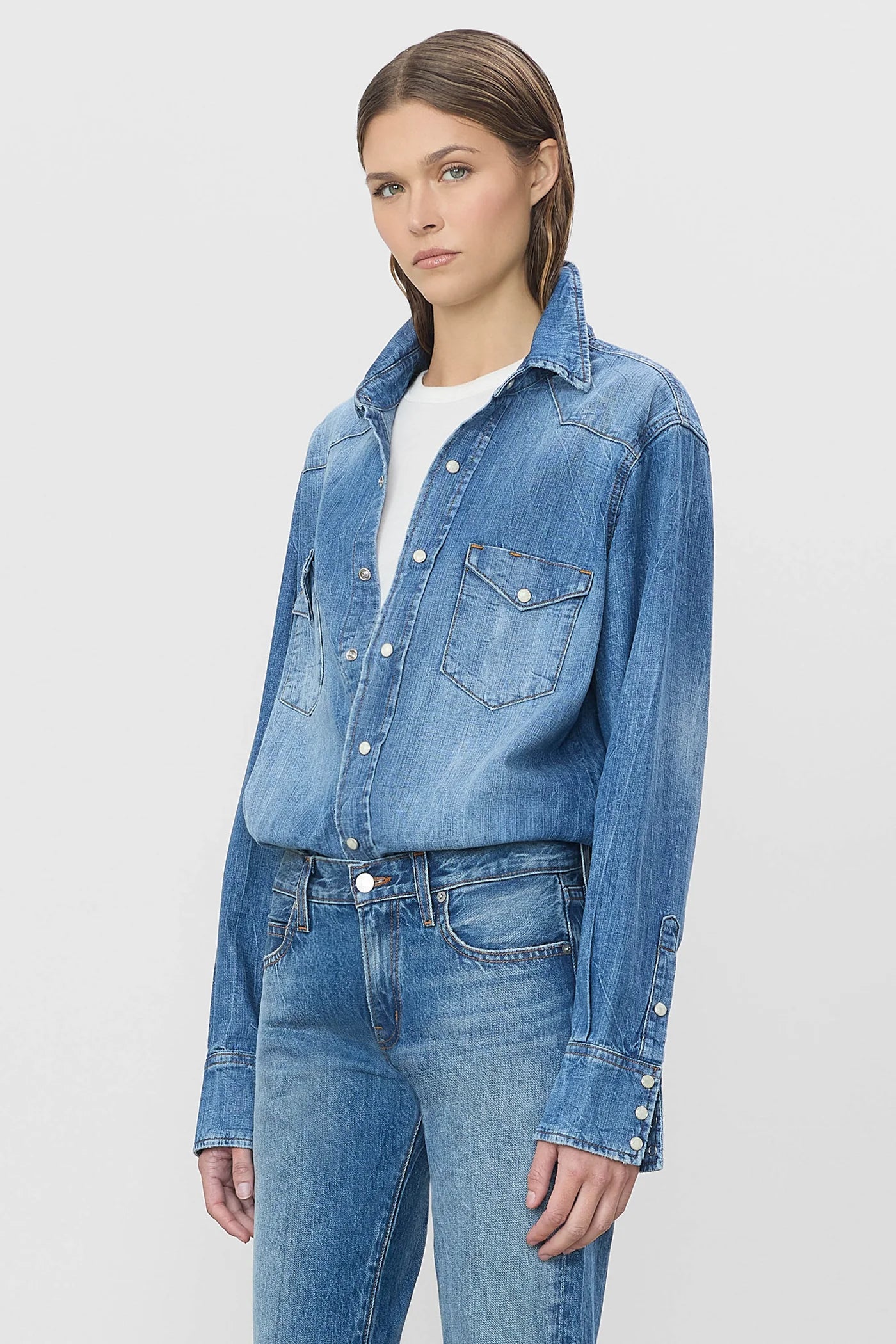 ELLIS SHIRT medium indigo