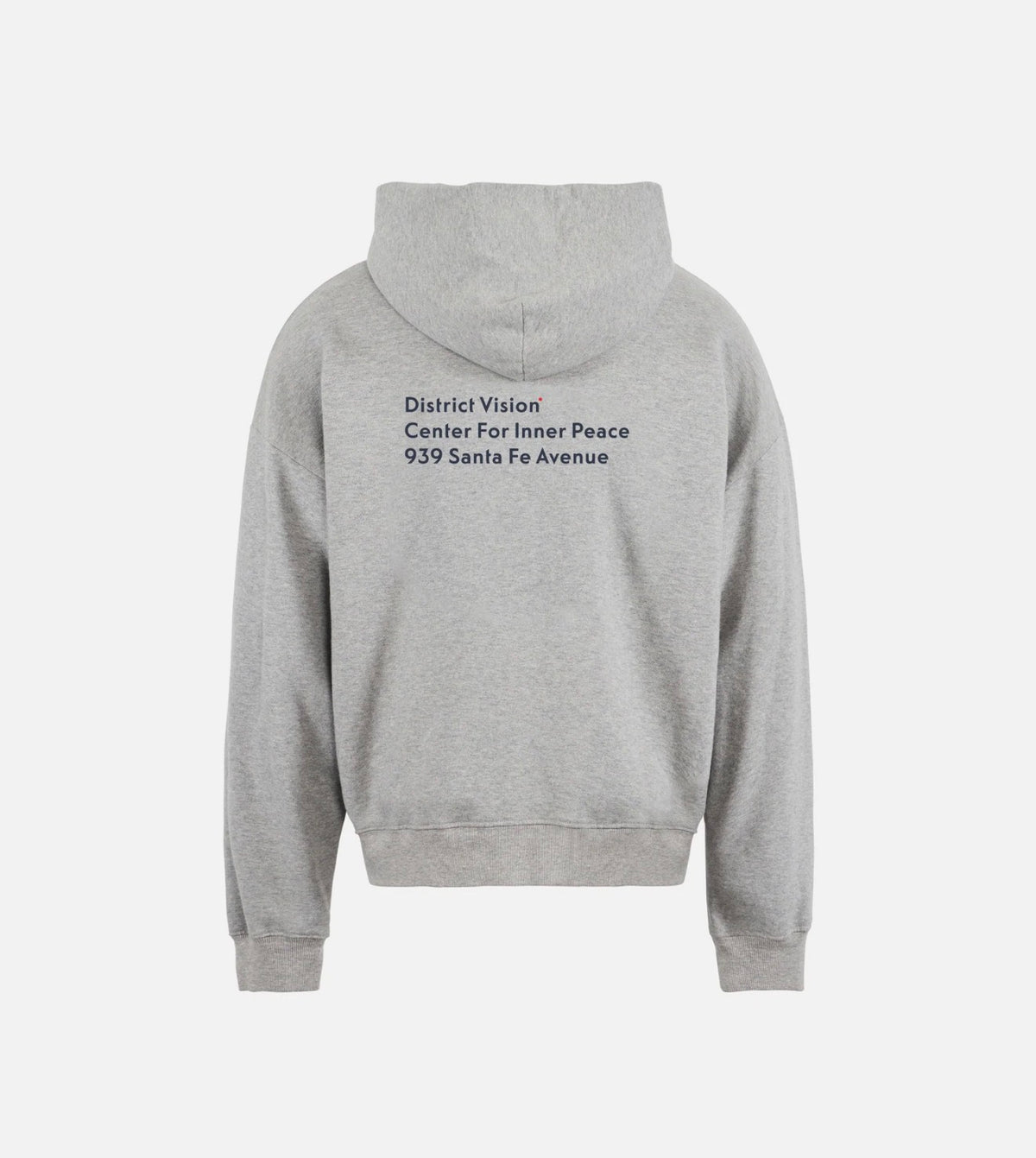 CALIFORNIA COTTON HOODIE heather gray