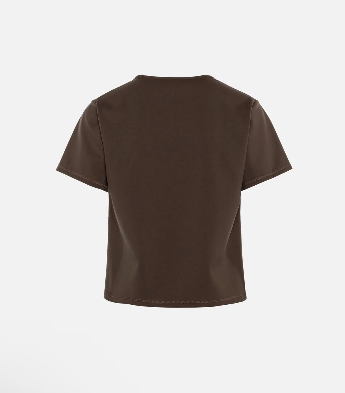 BOXY SOFT INTERLOCK TEE earth