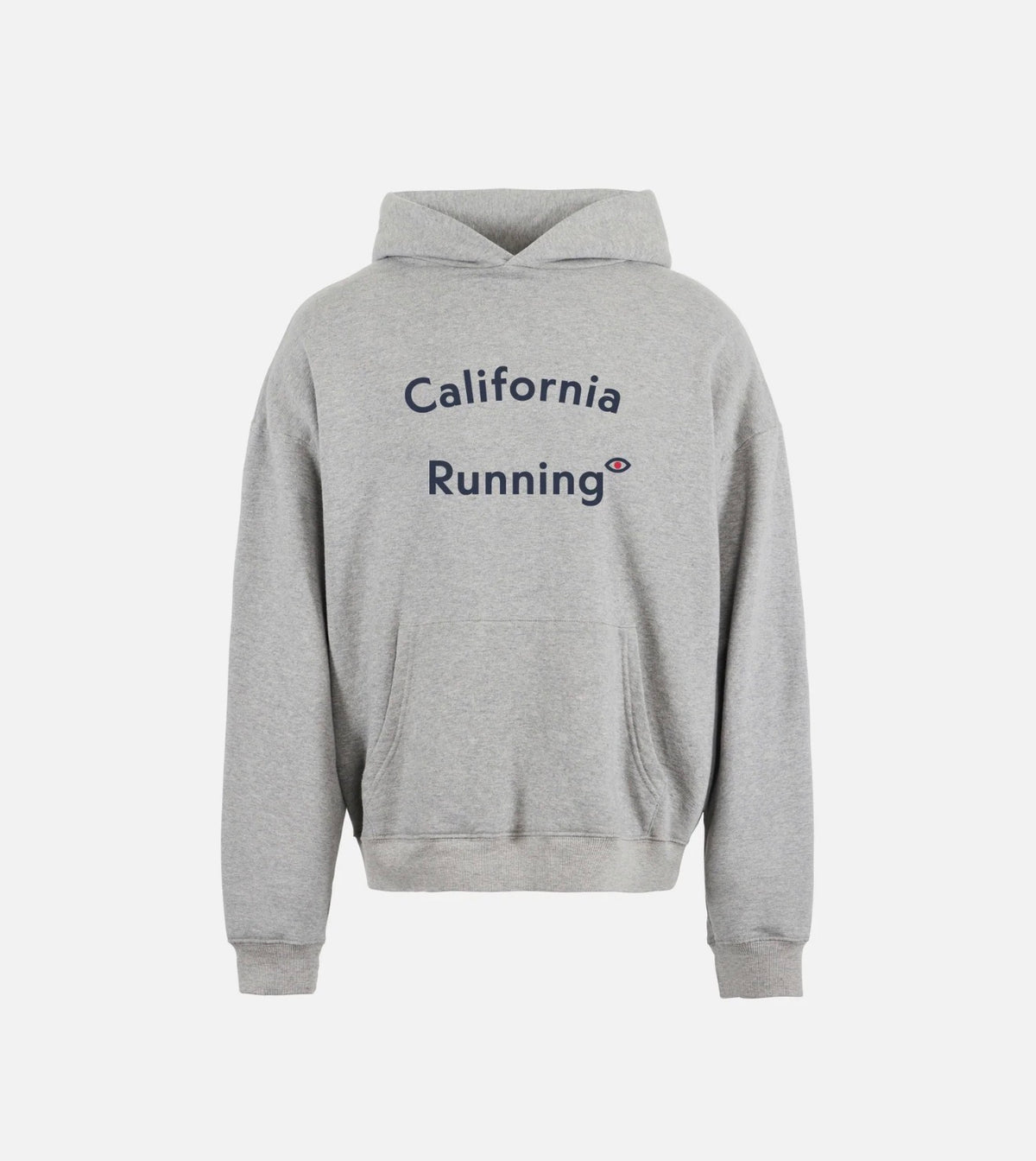 CALIFORNIA COTTON HOODIE heather gray
