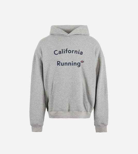 CALIFORNIA COTTON HOODIE heather gray