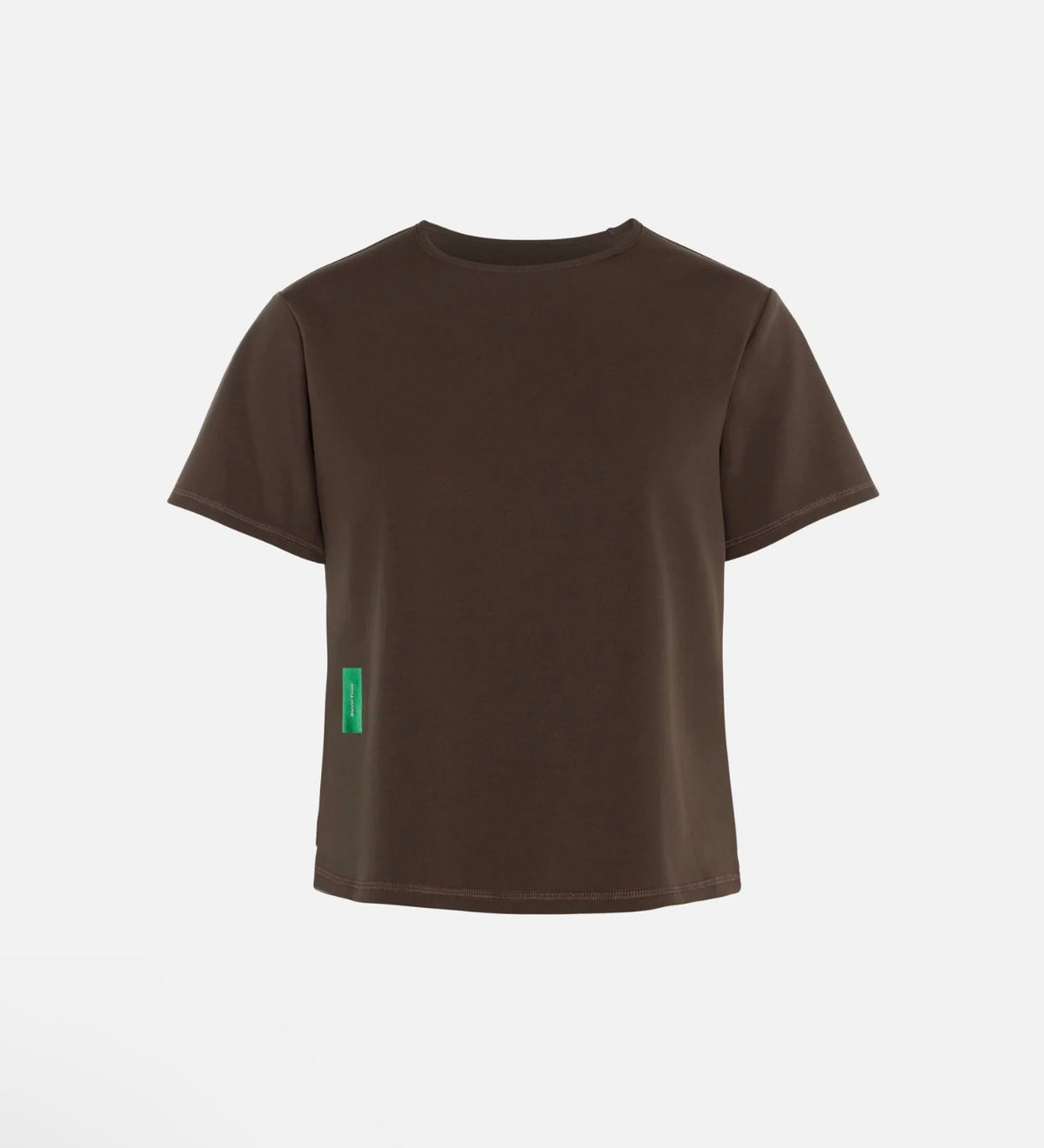 BOXY SOFT INTERLOCK TEE earth