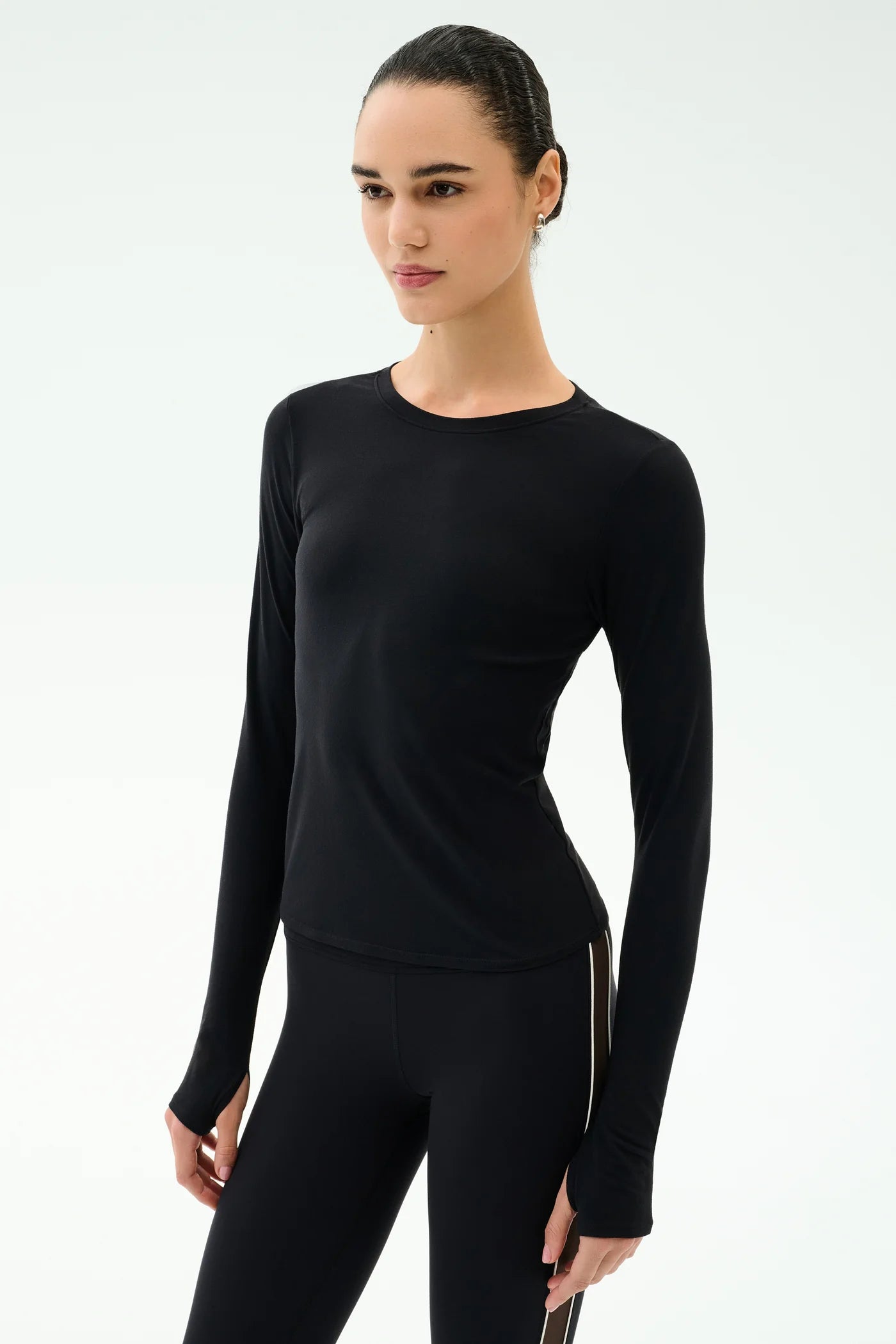 AIRWEIGHT LITE LONG SLEEVE WAIST LENGTH black