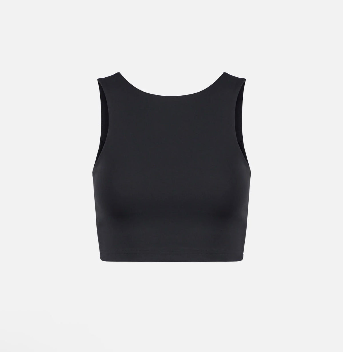 HIGH NECK INTERLOCK BRA black