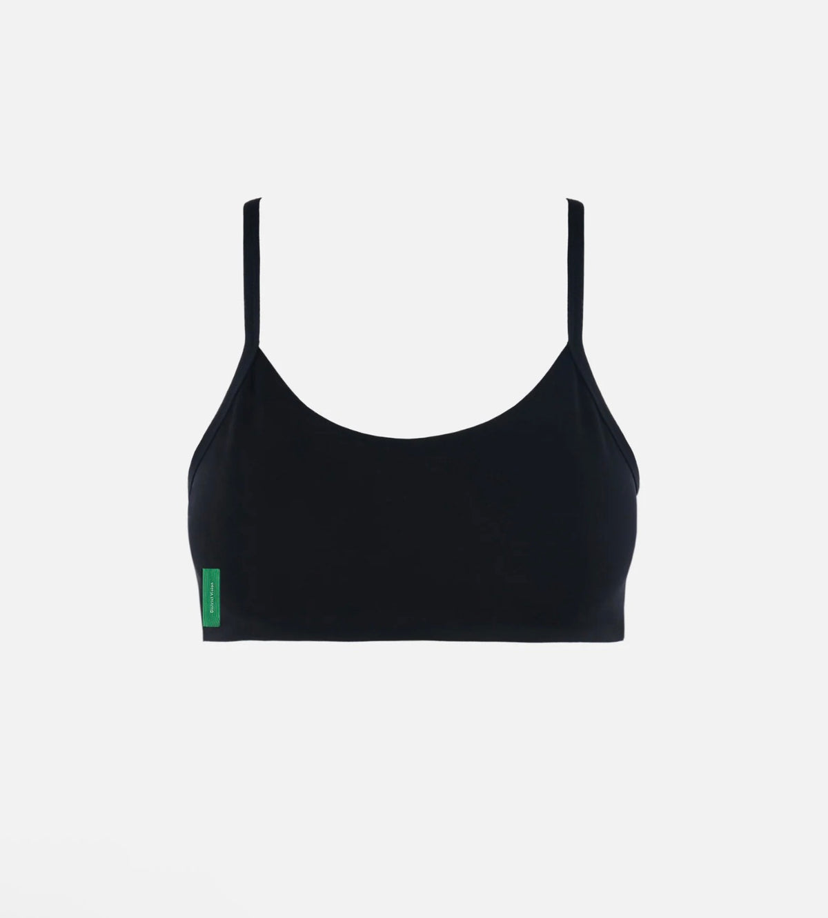 LIGHT SUPPORT INTERLOCK BRA black