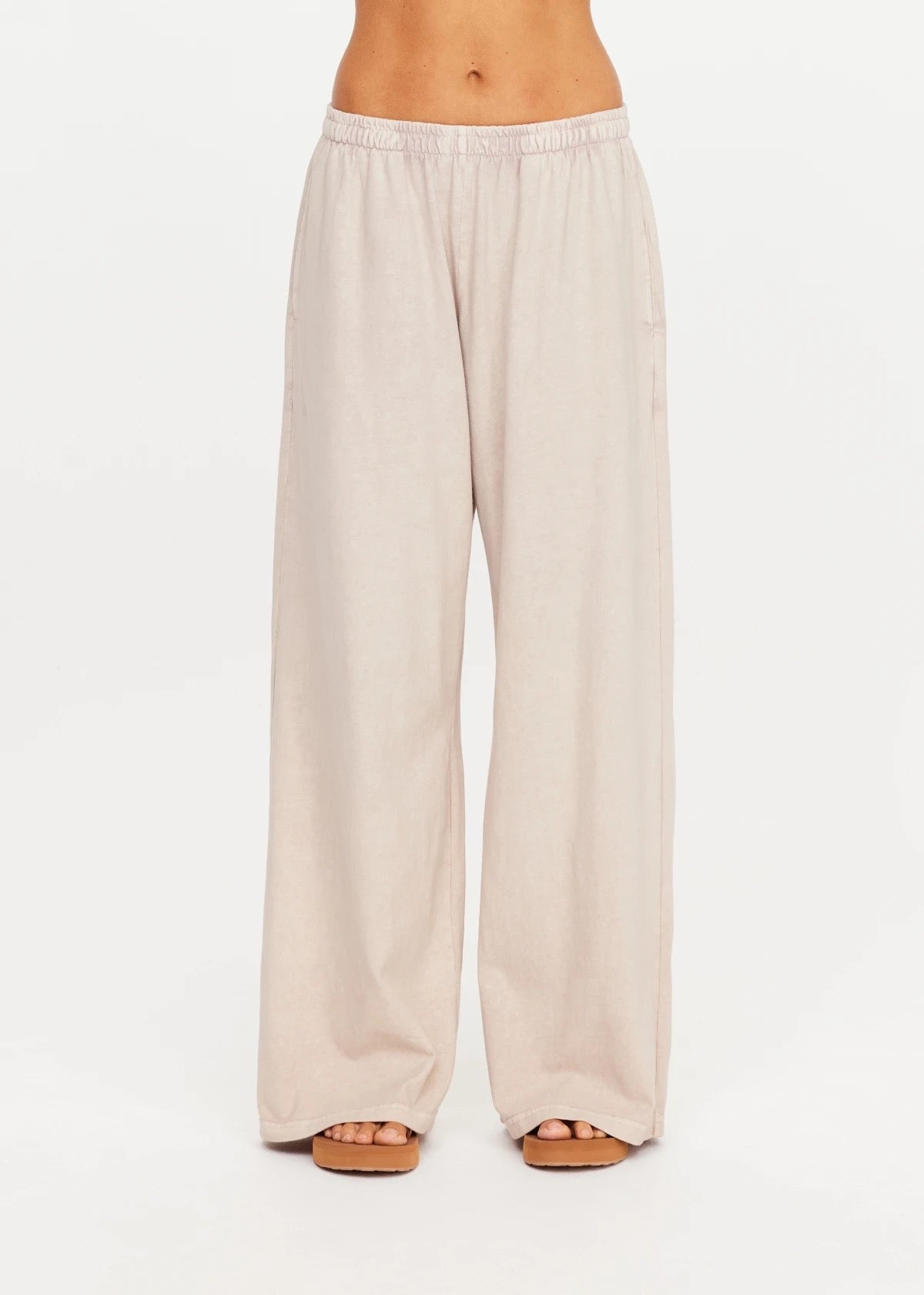 SOHO TOKIO WIDE LEG PANT mushroom