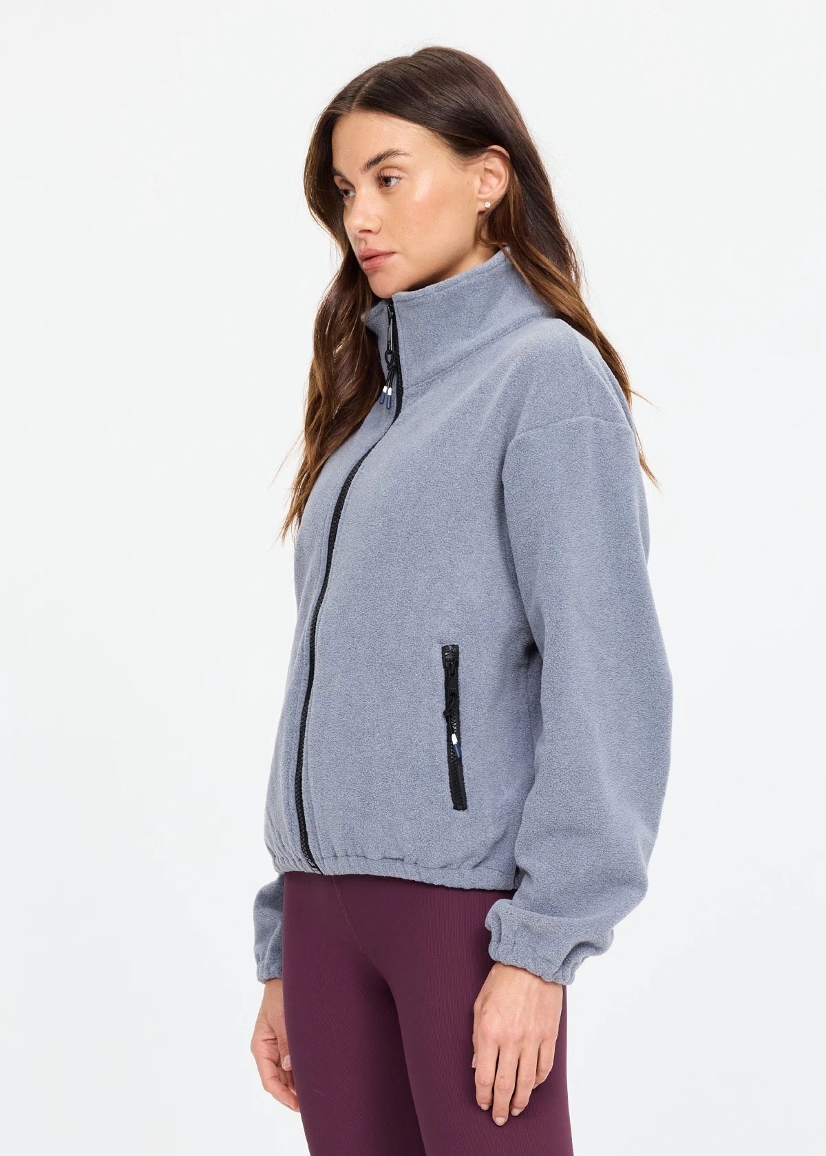 SOL FLEECE JACKET smoke