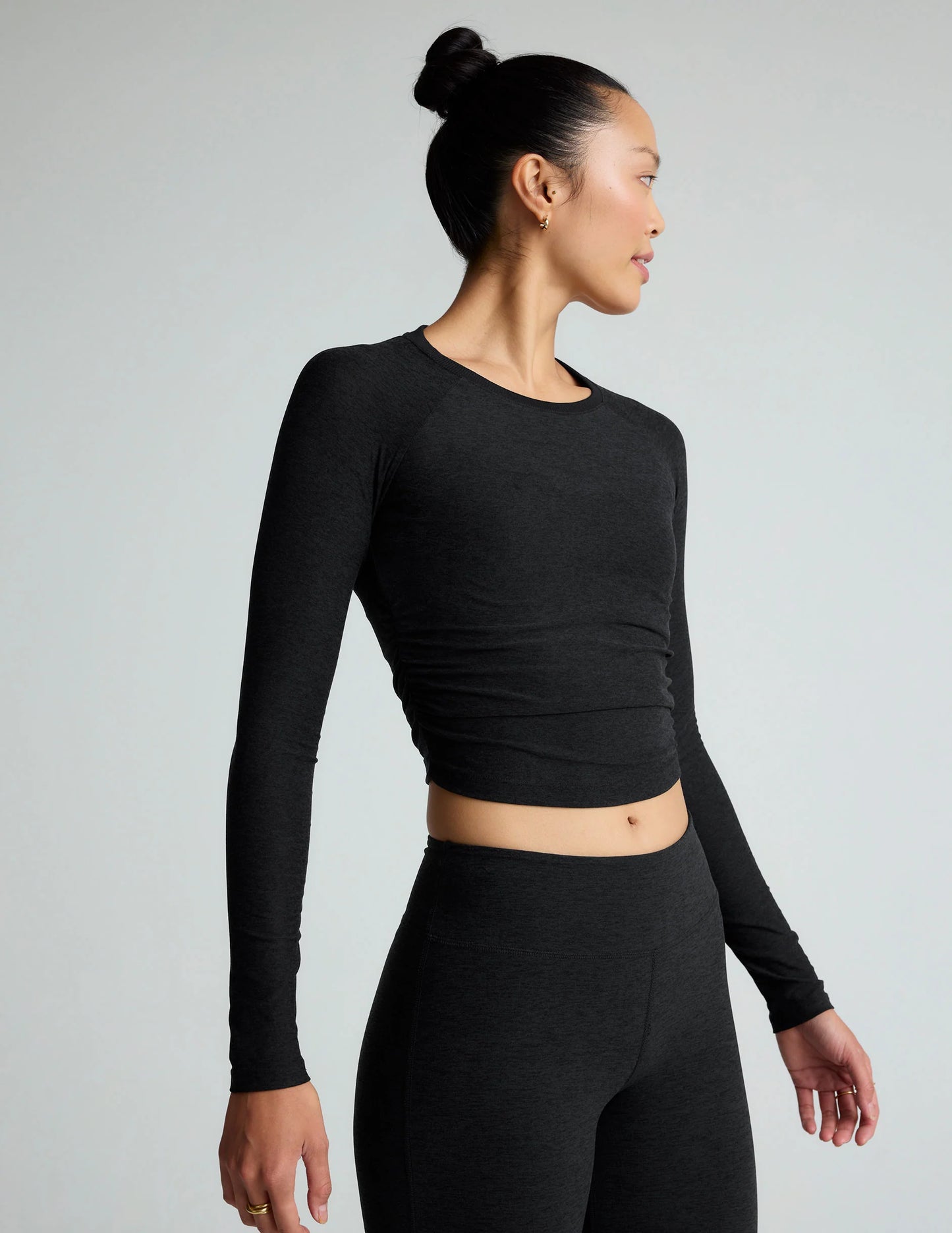 FEATHERWEIGHT YOUR FIT LONG SLEEVE TOP darkest night