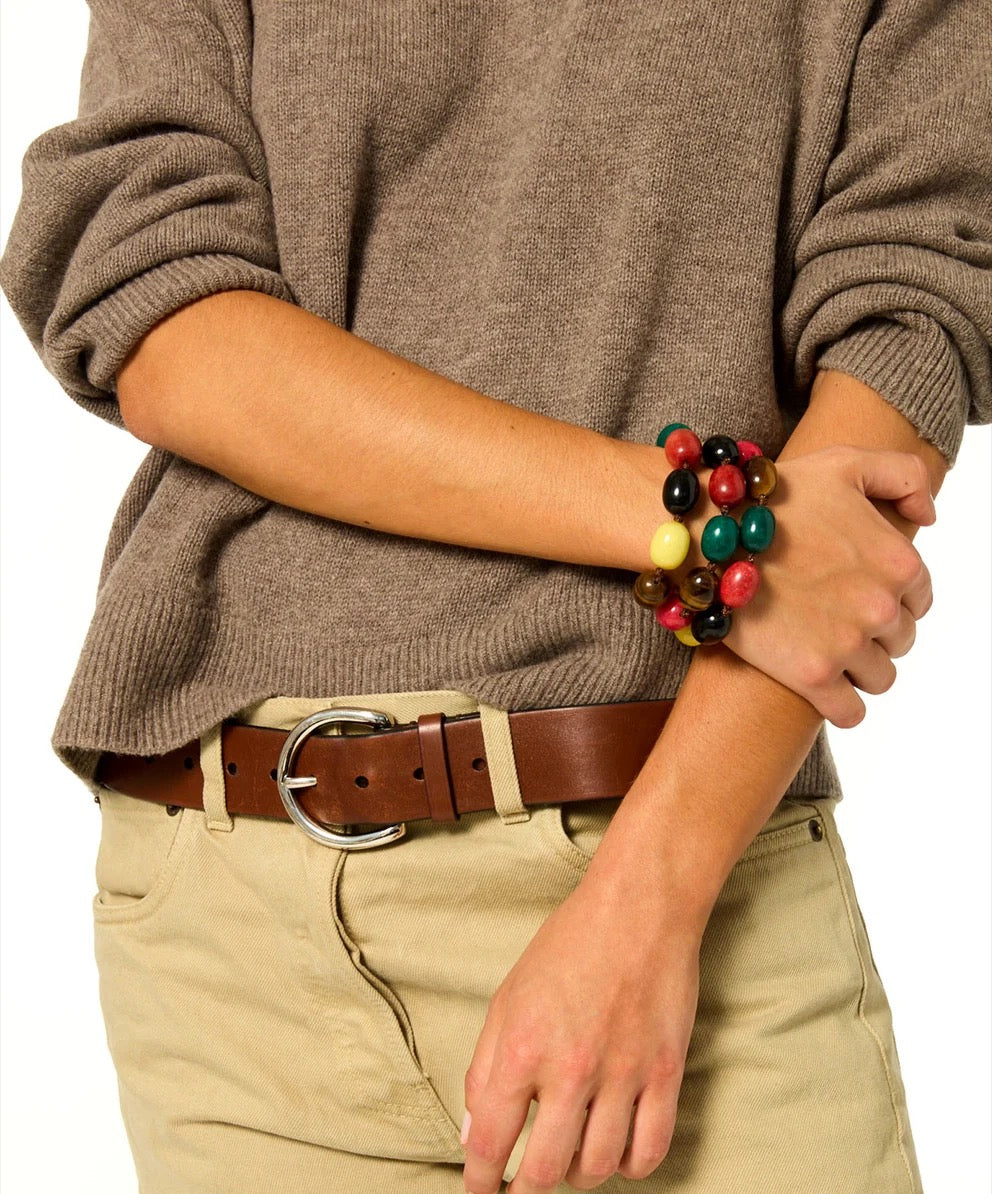 THE PEBBLE BEAD BRACELET multi