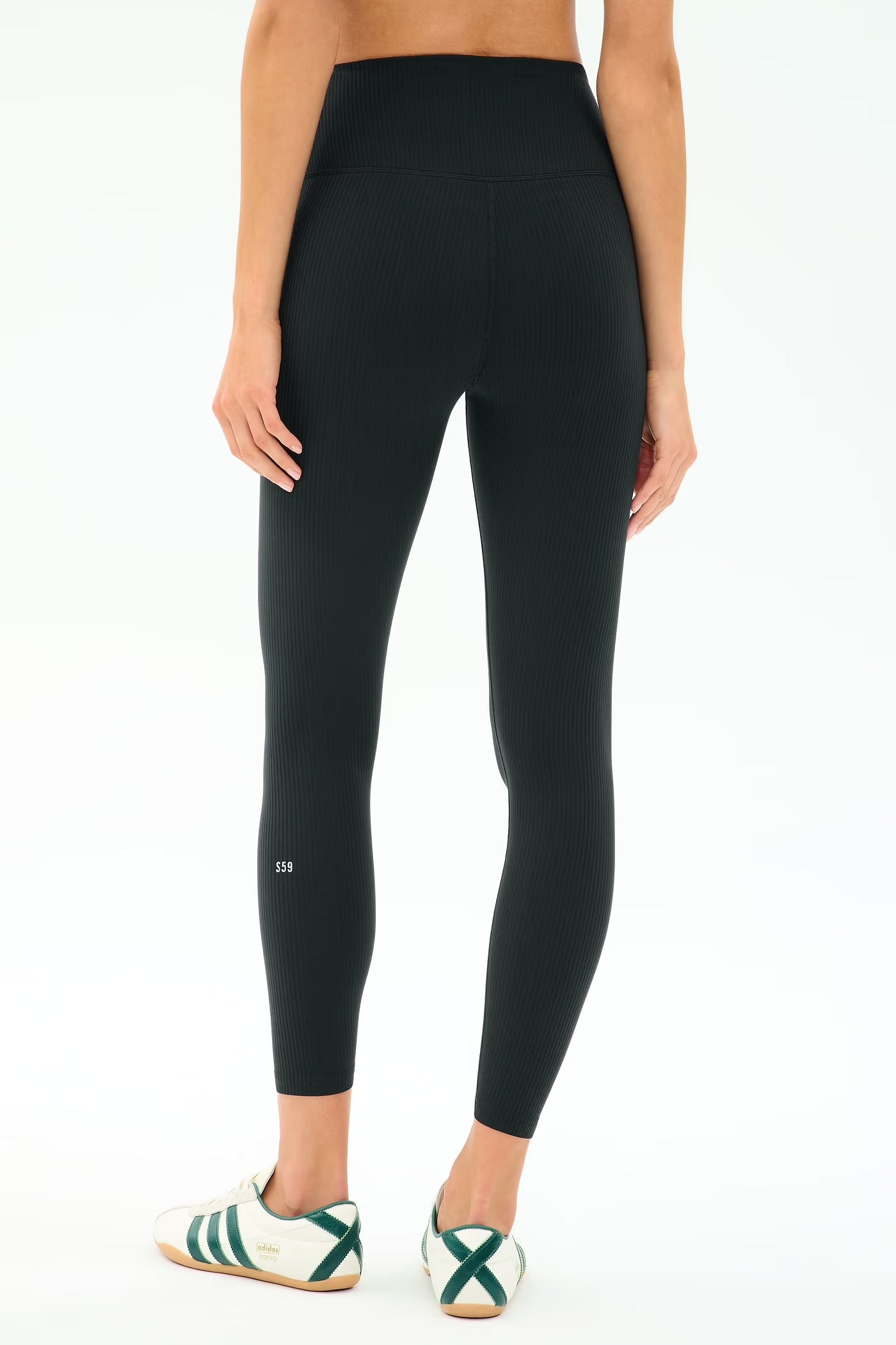 AIRWEIGHT RIB HIGH WAIST black