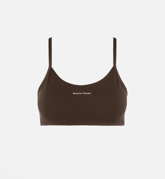 LIGHT SUPPORT INTERLOCK BRA earth