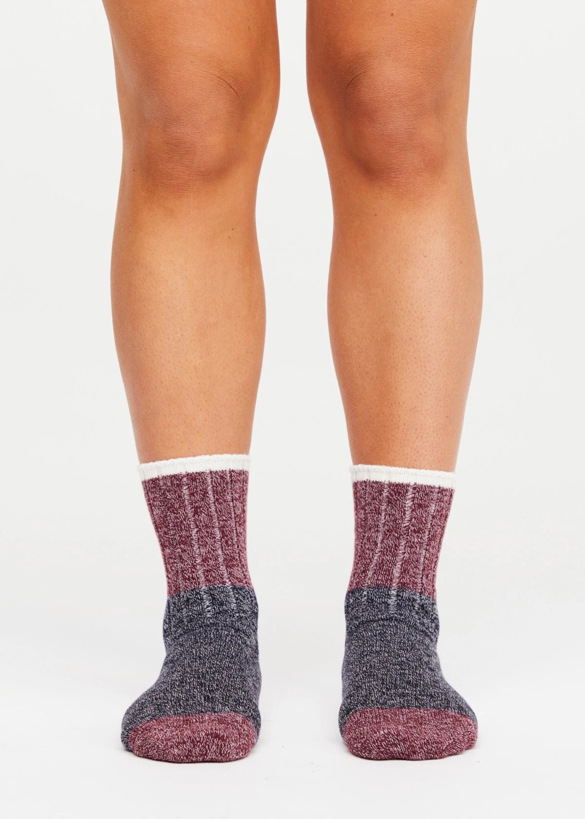 BLOCK CREW SOCK navy