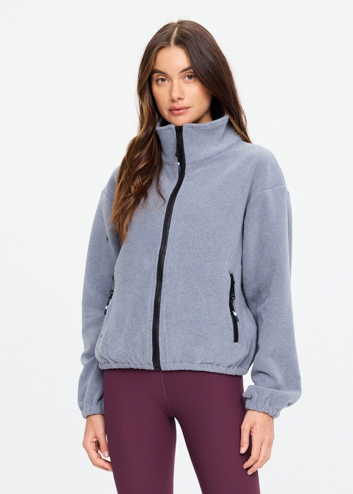 SOL FLEECE JACKET smoke