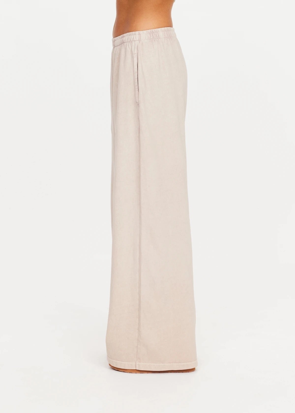 SOHO TOKIO WIDE LEG PANT mushroom