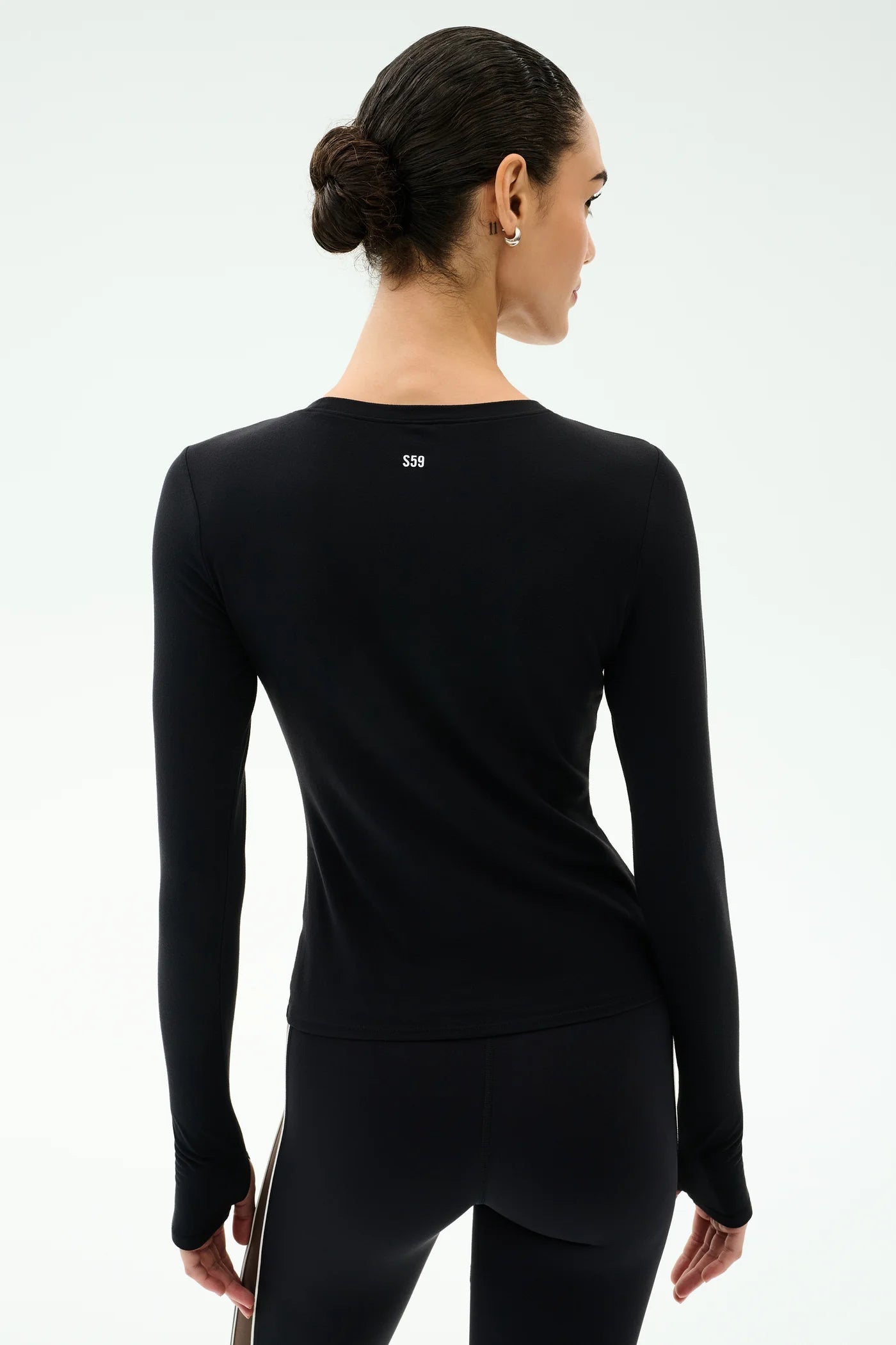 AIRWEIGHT LITE LONG SLEEVE WAIST LENGTH black