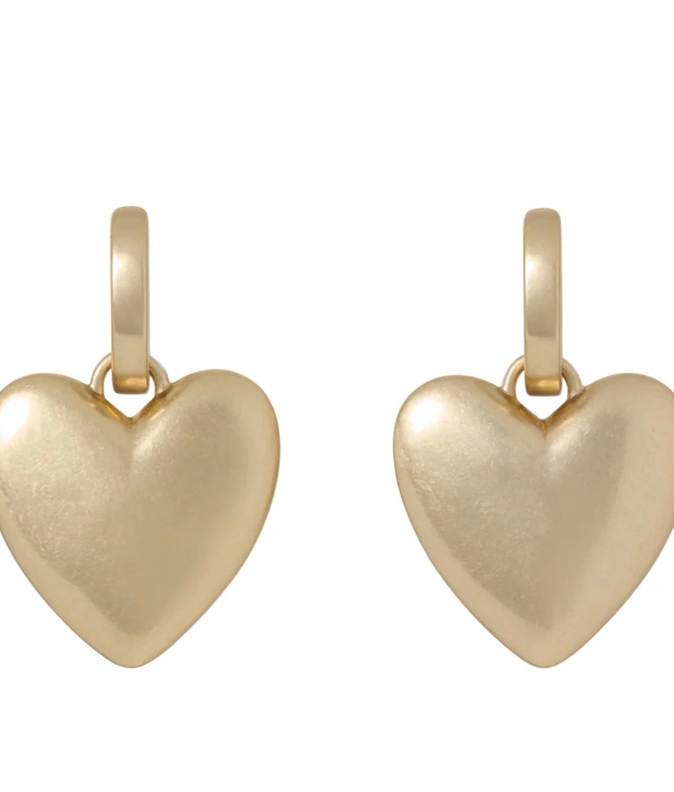 HEART TOKEN EARRINGS gold
