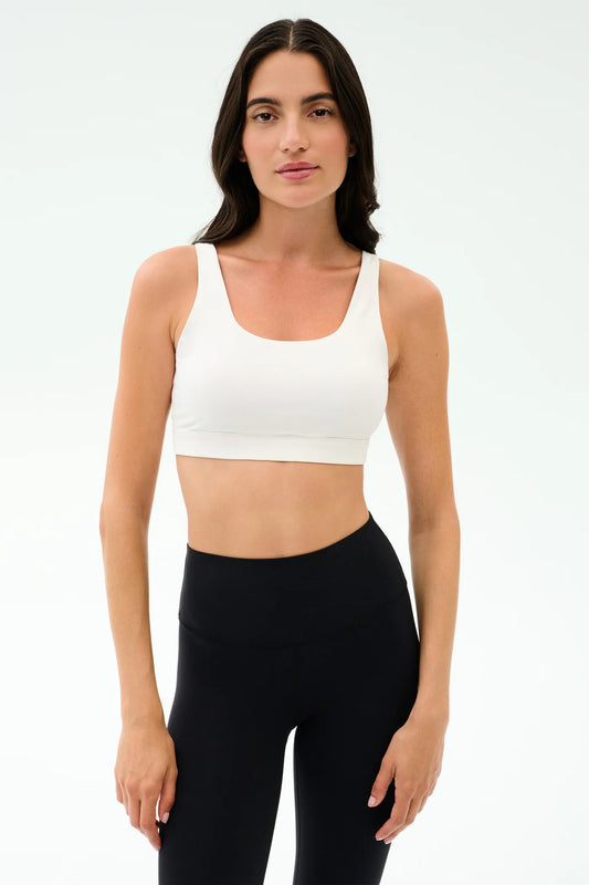 SPRINT RIGOR BRA white