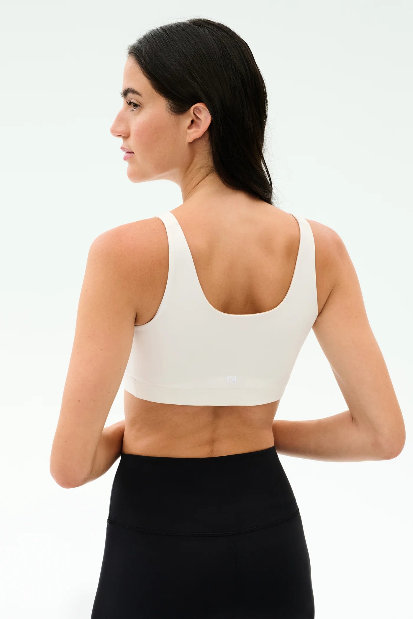 SPRINT RIGOR BRA white
