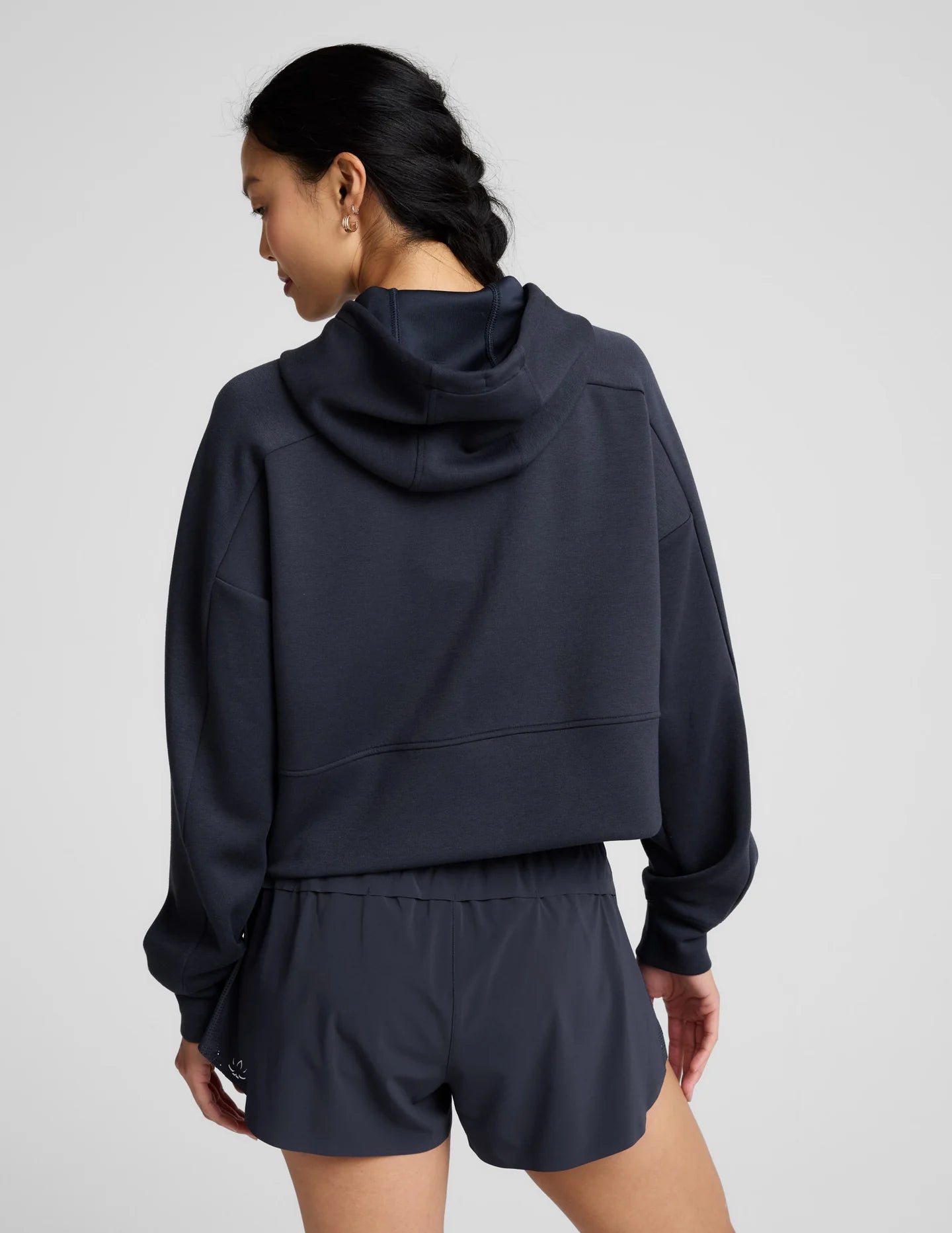 SOFTSPRING FULL ZIP HOODED JACKET nocturnal navy