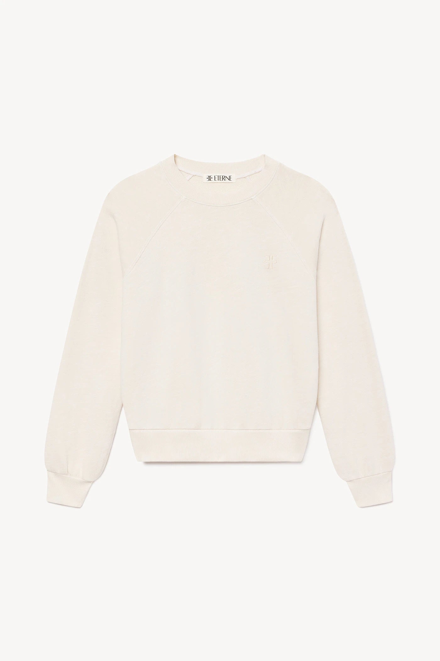 SHRUNKEN RAGLAN SWEATSHIRT bone