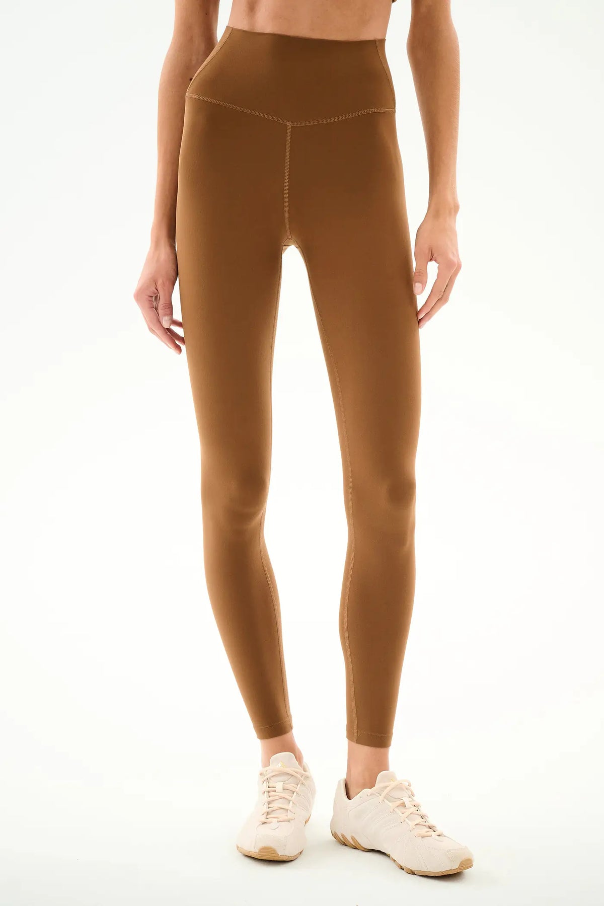 AIRWEIGHT HIGH WAIST 28” LEGGING toffee