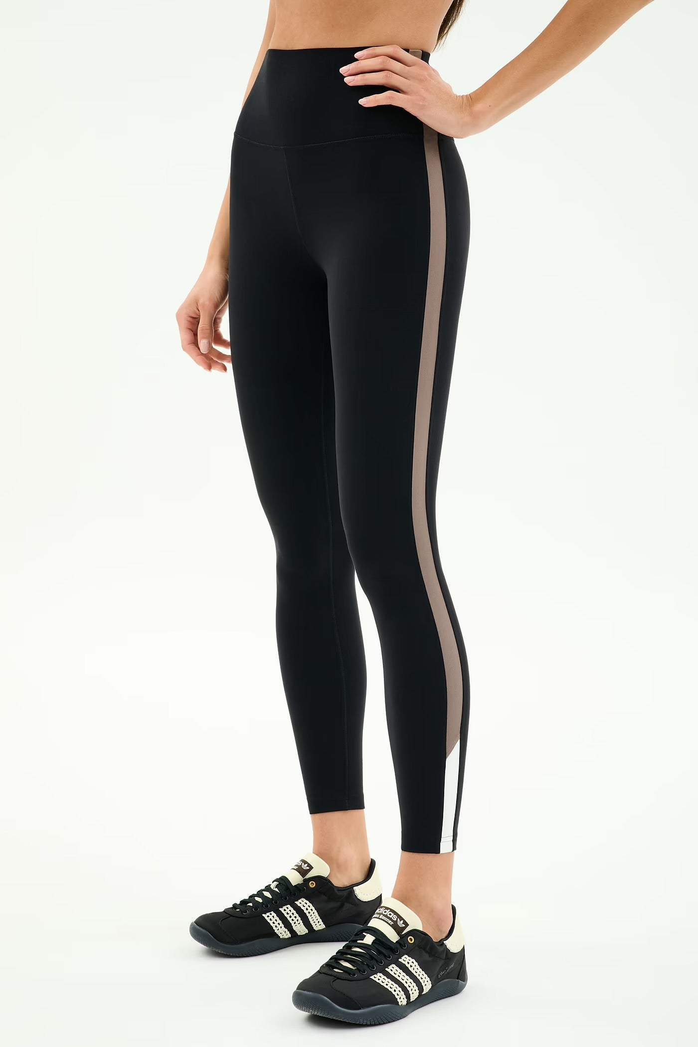 LAYLA 7/8 LEGGING black & lentil