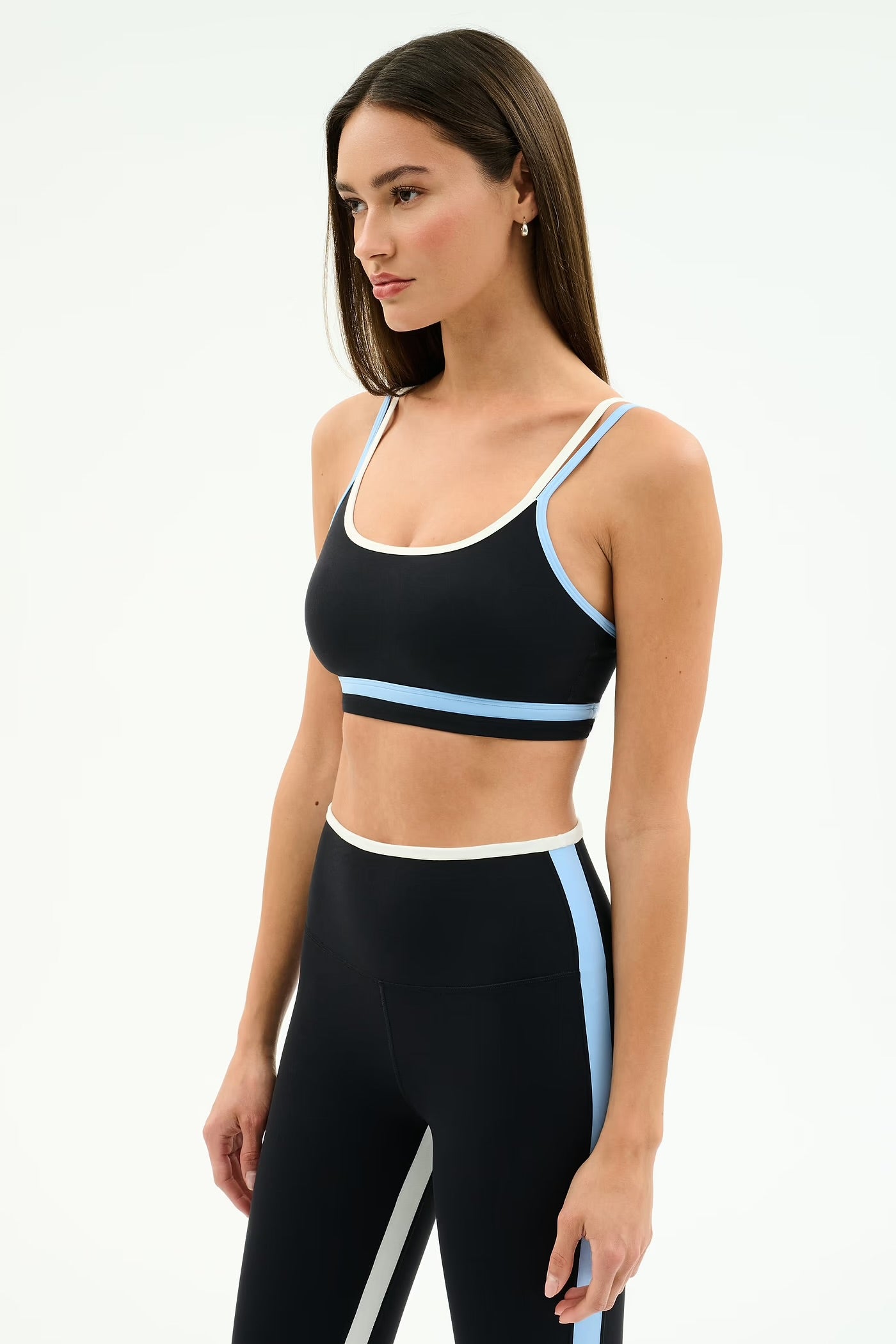 EVA SPORTS BRA black & skylight