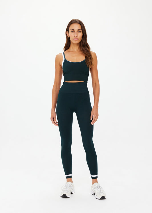 FORM SEAMLESS 25IN MIDI PANT racing green