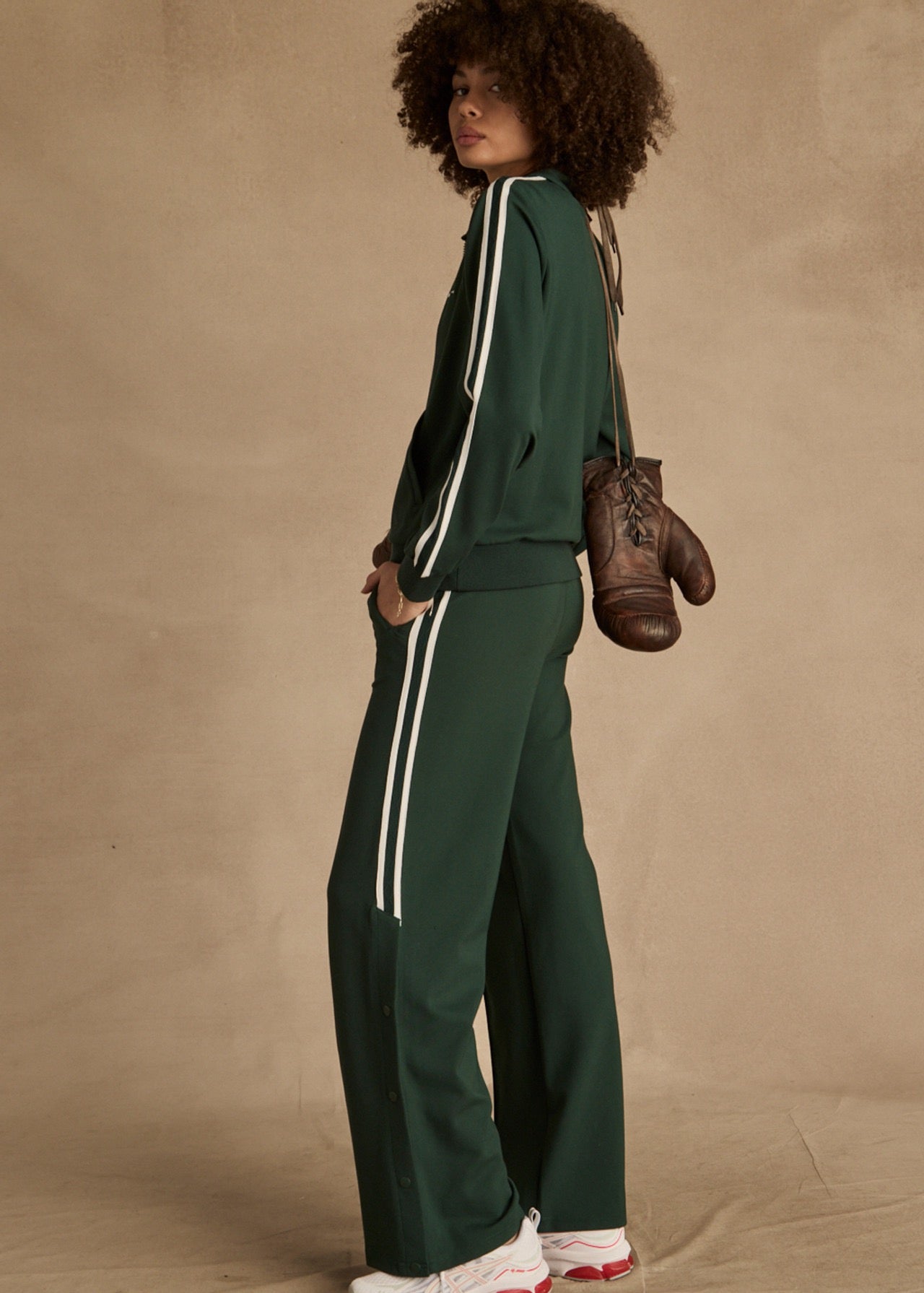 COBRA ZEPHYR WIDE LEG PANT racing green