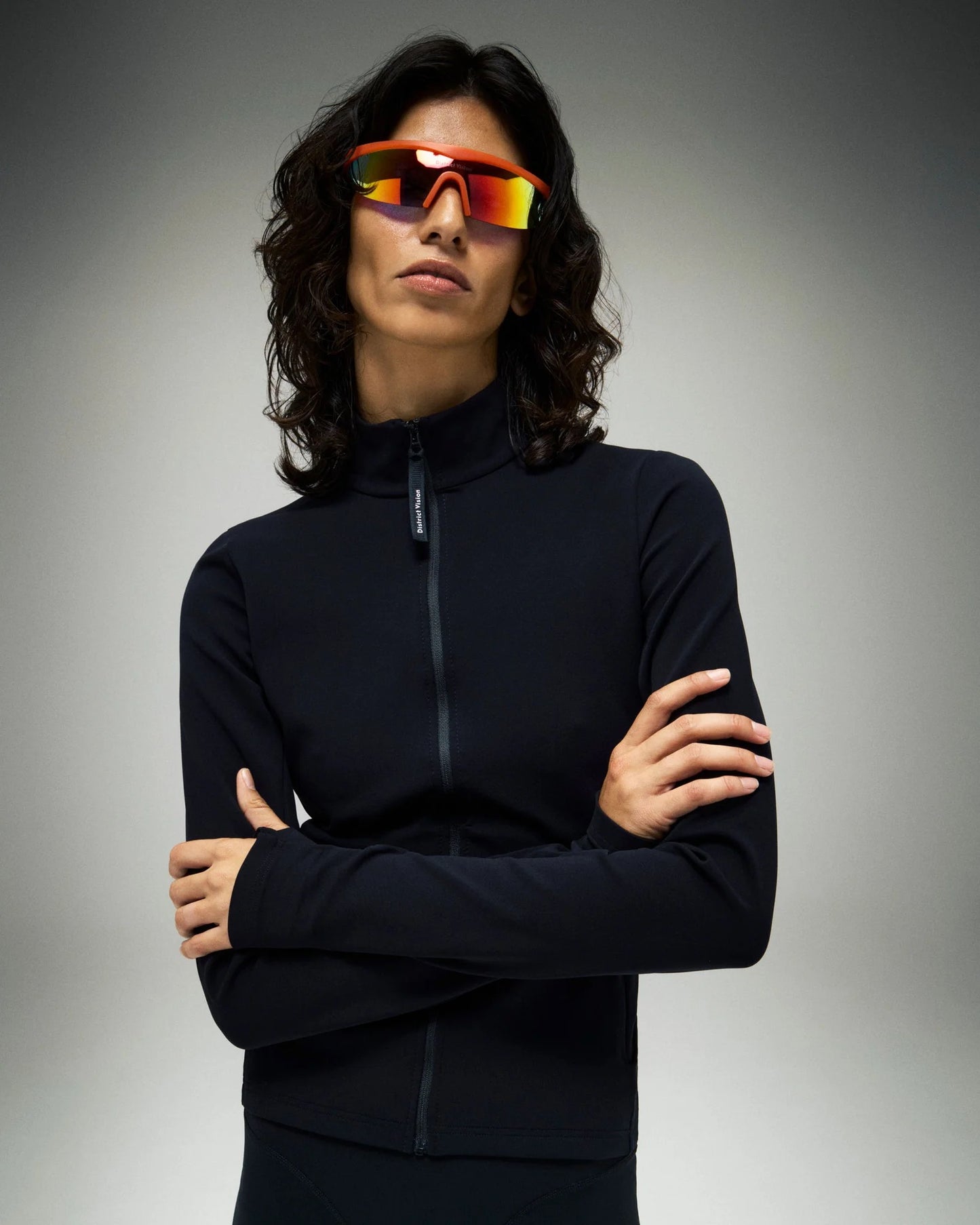 STUDIO FULL ZIP MIDLAYER black