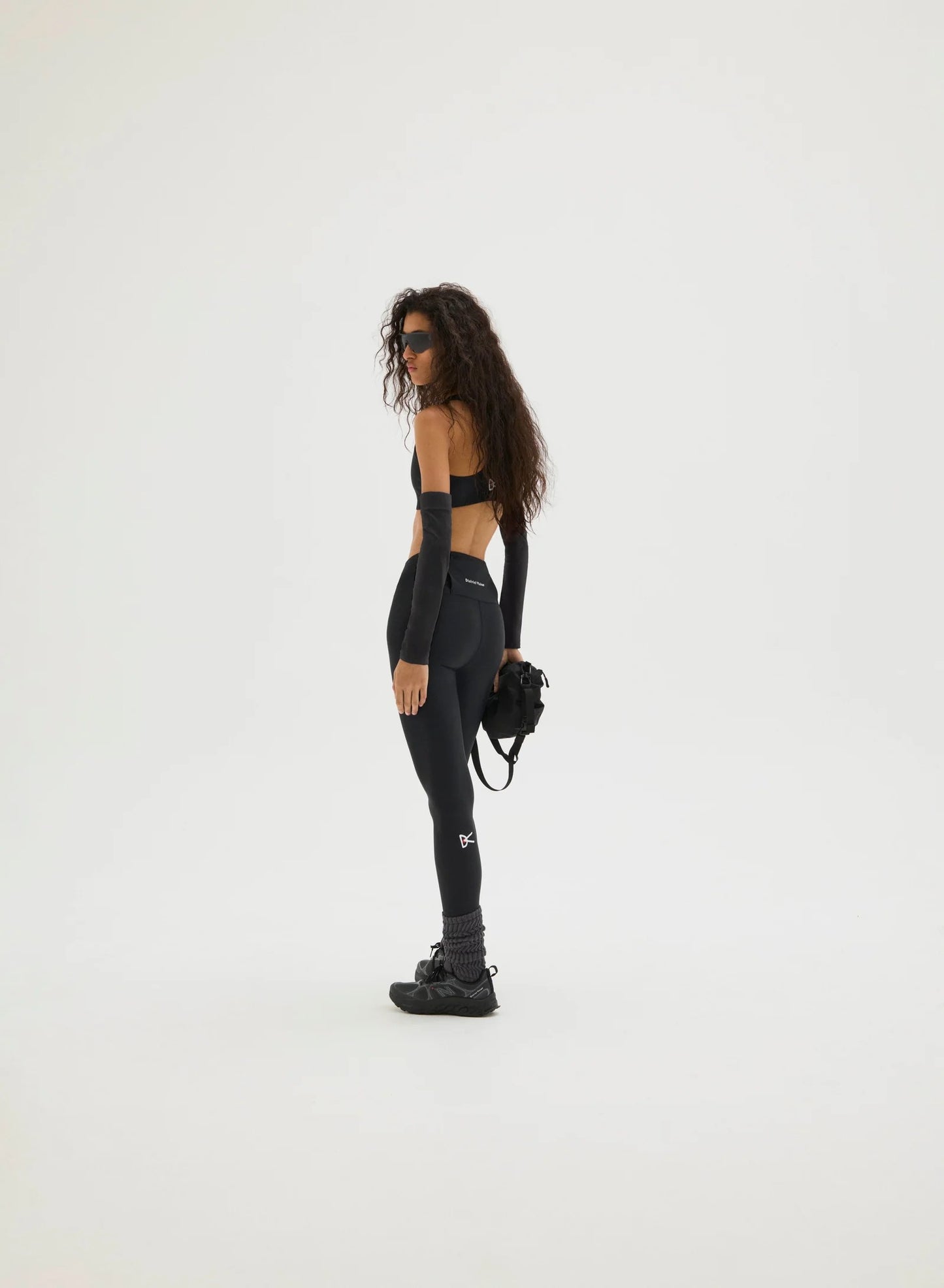 POCKETED LONG TIGHTS black
