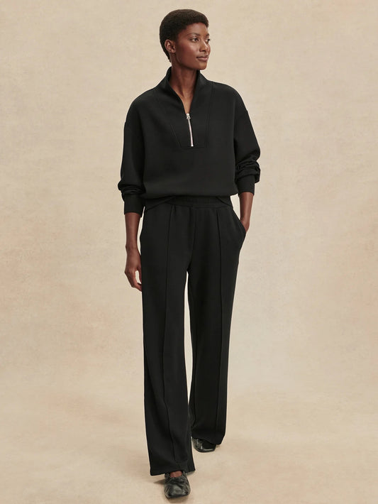 THE WIDE LEG PANT 28 black