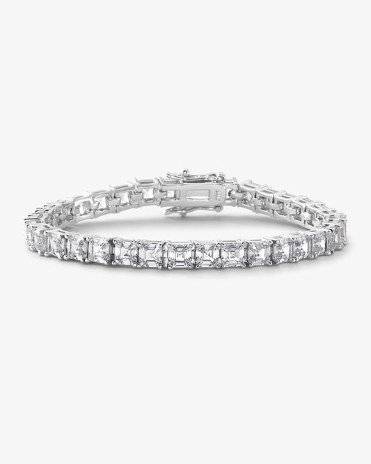 LIL QUEENS TENNIS BRACELET silver