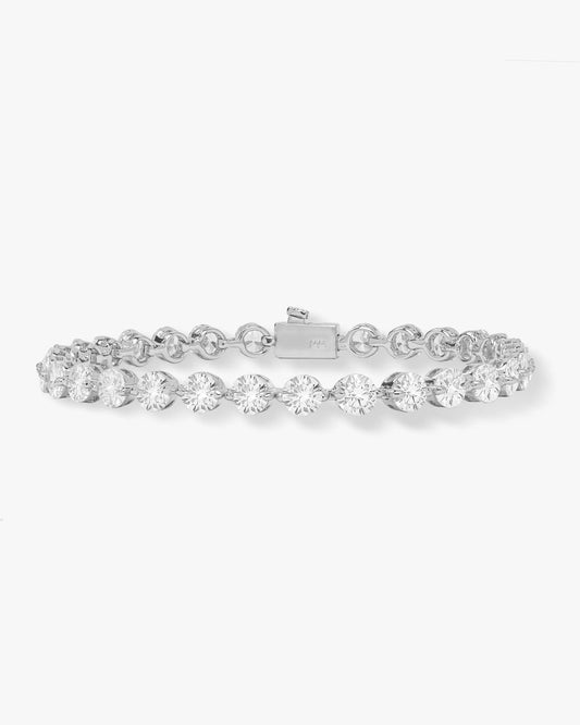 SHE'S AN ICON TENNIS BRACELET silver